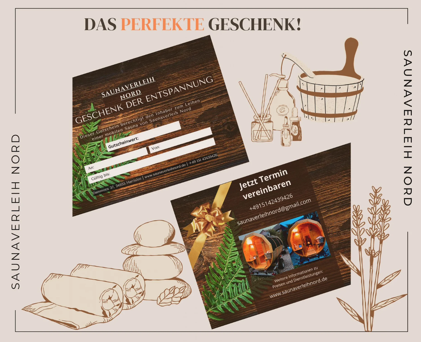 Geschenkgutschein von Saunaverleih Nord